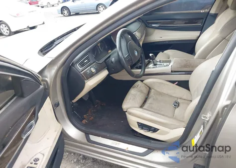 2011 BMW 740Li from USA, damaged, VIN WBAKB4C55BC392814